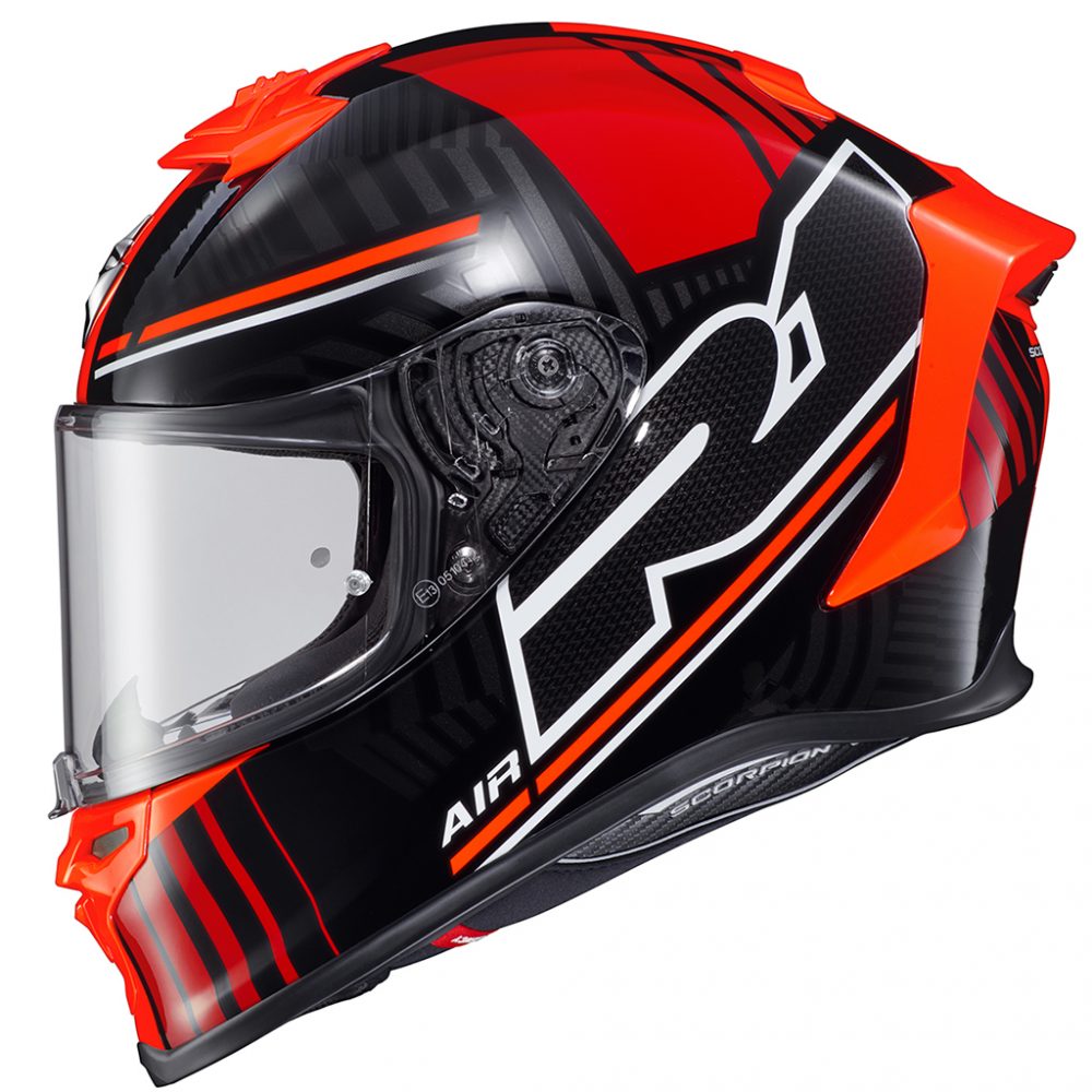 scorpion exo 1000 air helmet Scorpion EXO EXO-R1 Air Full Face Helmet Juice Red Size XL – HelmetCountry.com