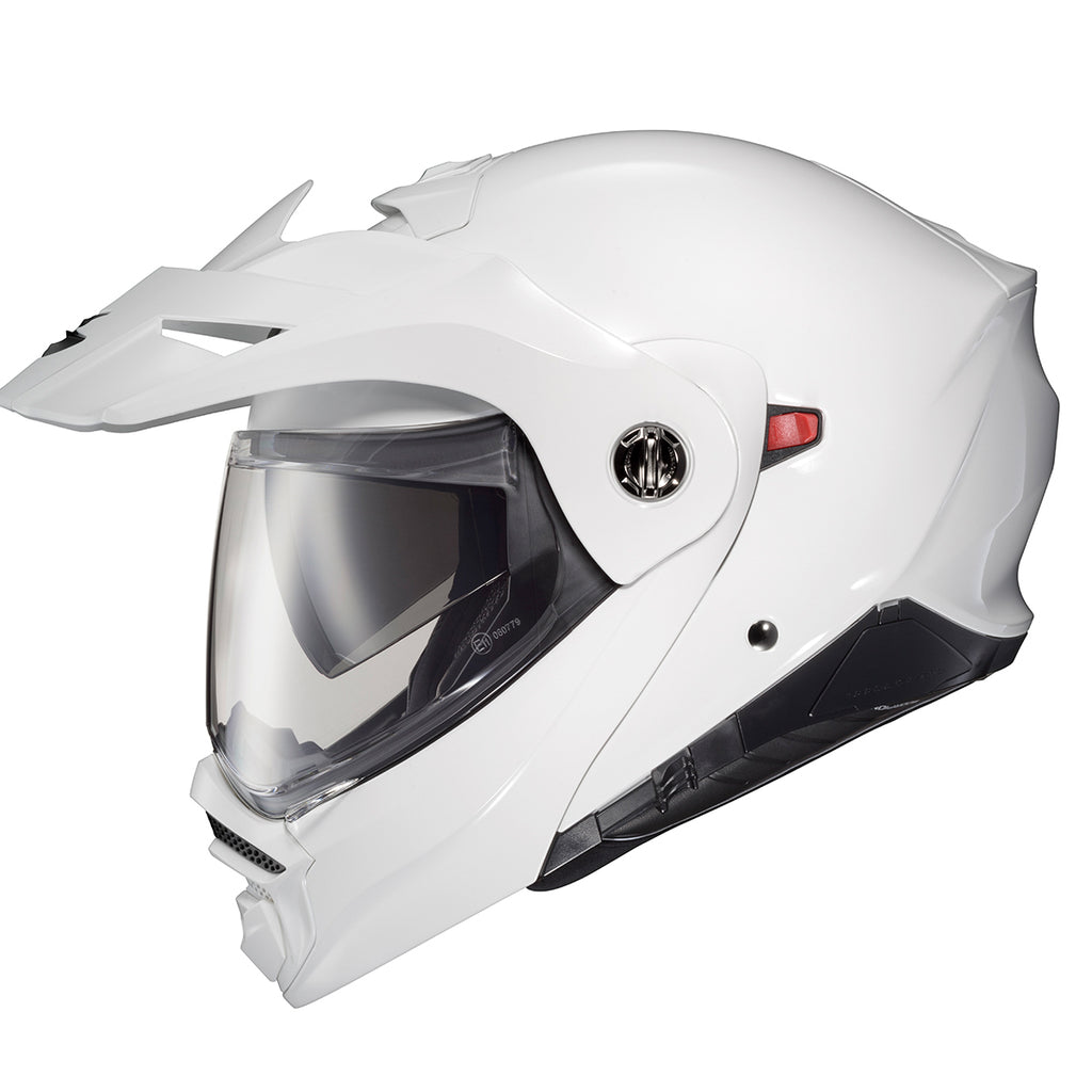 Scorpion EXO-AT960 Dual Sport Modular Helmet Gloss White