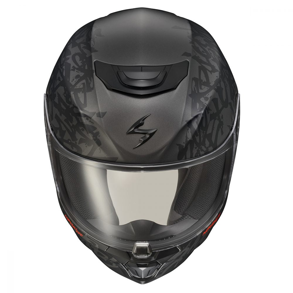 Scorpion EXO-R420 Grunge Helmet Phantom 2x