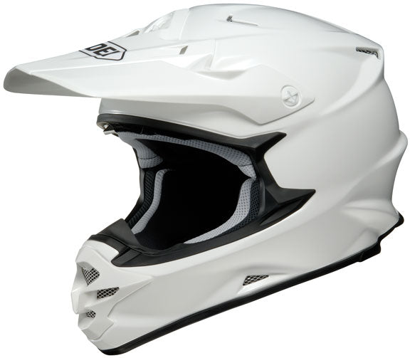 Shoei VFX-W Off Road Helmet White Shoei VFX-W Off Road Helmet White