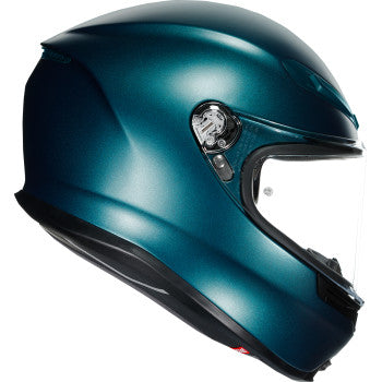 AGV K6 Full Face Helmet Matte Petrolio