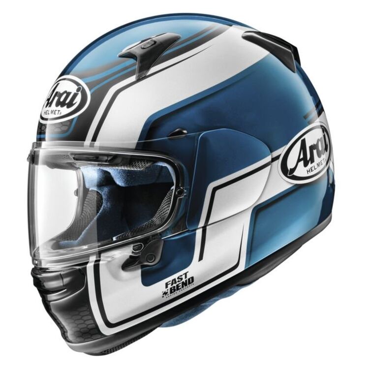 Arai Regent-X Bend Full Face Helmet Gloss Blue