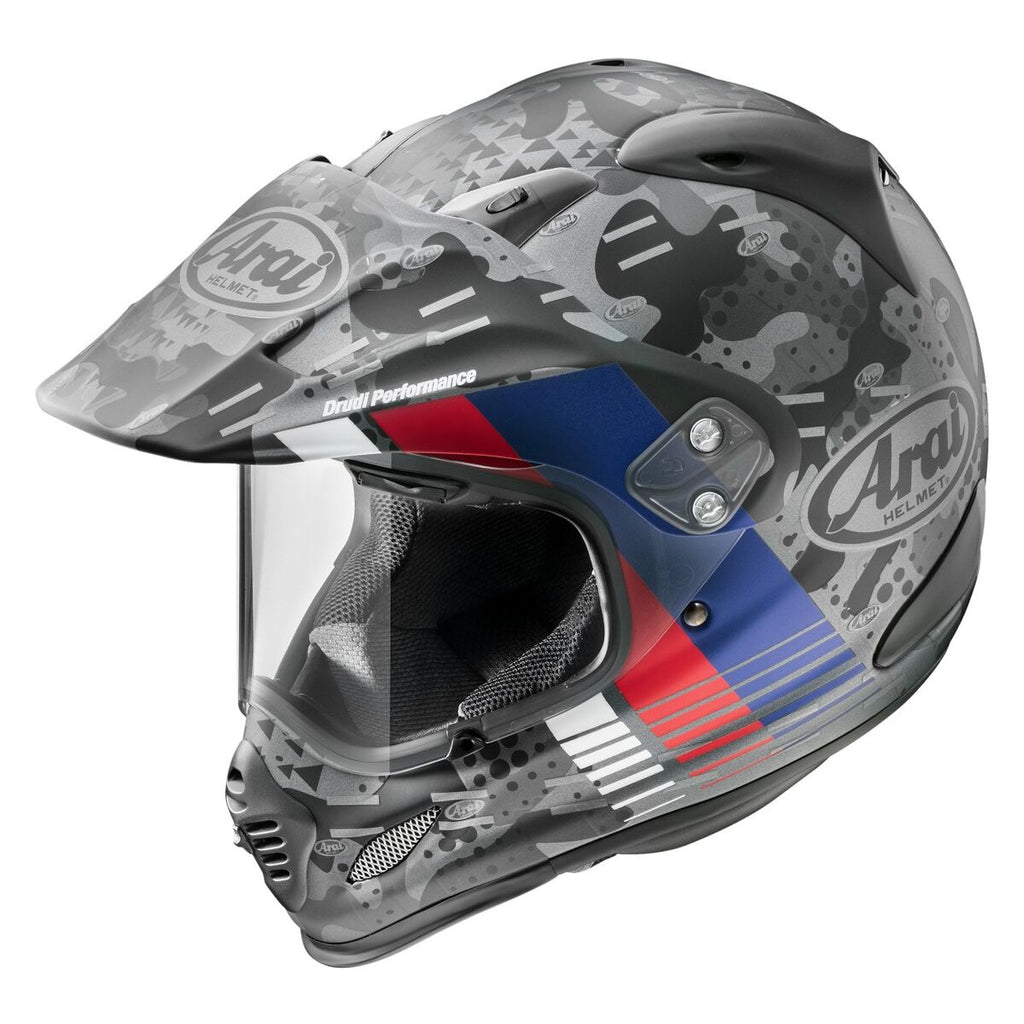 Arai XD4 Dual Sport Helmet Cover Graphic Blue