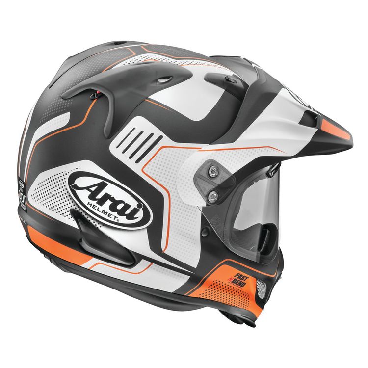 Arai XD4 Dual Sport Helmet Vision Frost Orange