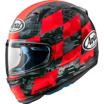 Arai Regent-X Patch Full Face Helmet Red Frost