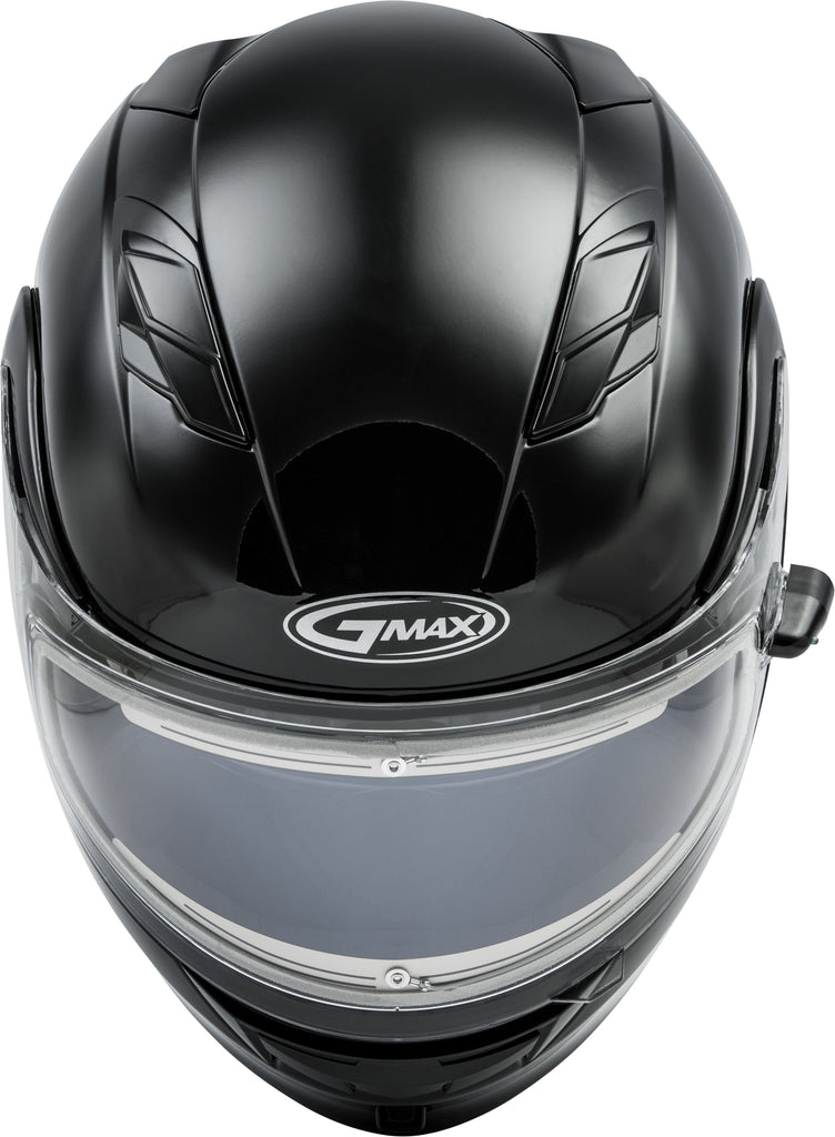 Gmax MD-01S Modular Snow Helmet Gloss Black Electric Shield
