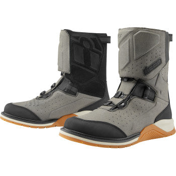 Icon Alcan Waterproof Boot Grey