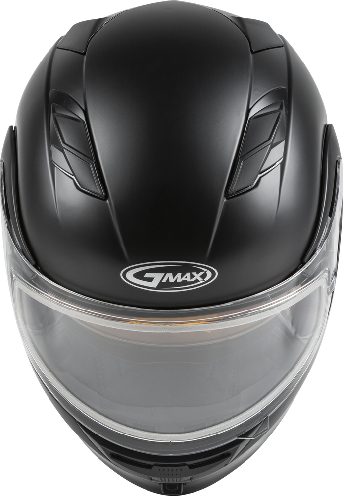 Gmax MD-01S Modular Snow Helmet Matte Black Dual Lens