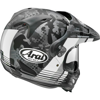 Arai XD4 Dual Sport Helmet Cover Graphic White Frost