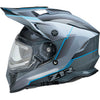 Z1R Range Snow Helmet Bladestorm Gray/Blue Electric Shield 