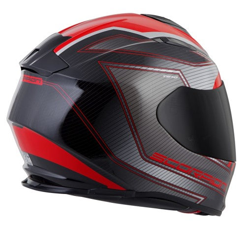 red and black scorpion helmet Exo-tech Evo Carbon Cosy Matte / XXL : Automotive the R1 Airs refined aerodynamics will impact your ride in more ways than you might think Exo-1500 Carbon Air full-face helmet