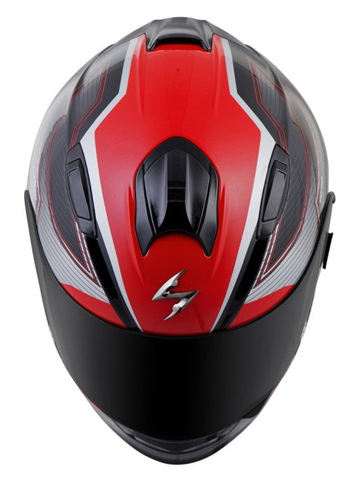 scorpion exo 510 helmet Scorpion EXO-T510 Full Face Helmet Nexus Graphic Red Black