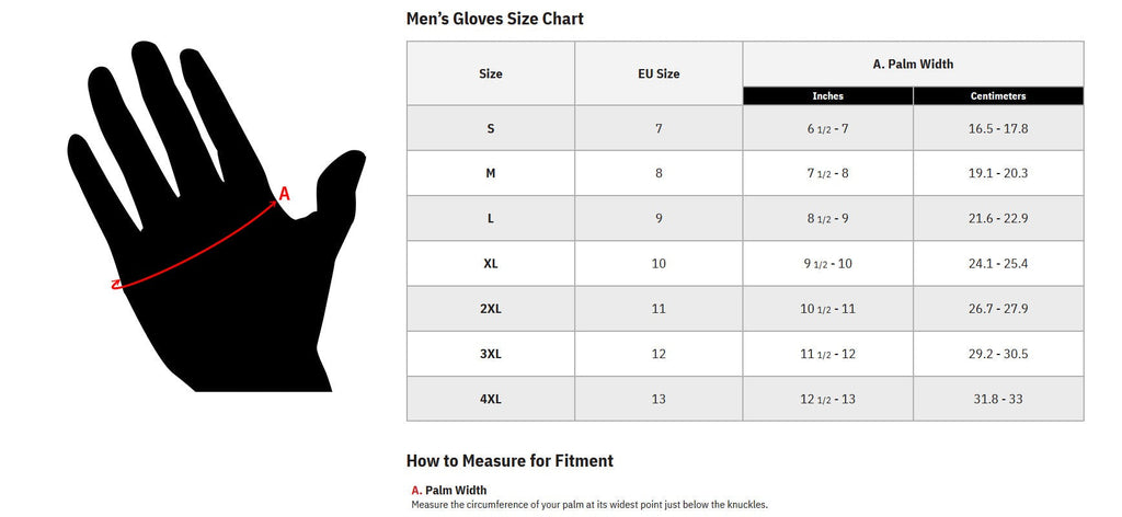 Icon Hooligan Crestfallen Glove Black