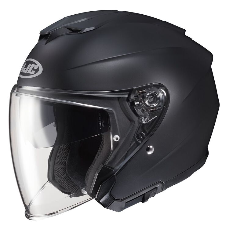 hjc fs 3 open face motorcycle helmet HJC i30 Open Face Helmet Semi Flat Black / Medium