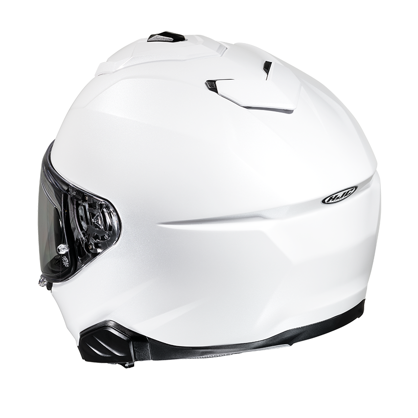 HJC i71 Full Face Helmet Smart HJC 21b Bluetooth Headset Gloss White