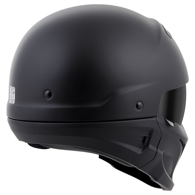 Scorpion Exo Covert Half Shell Helmet Matte Black