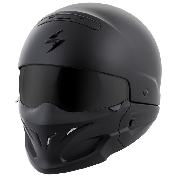 Scorpion Exo Covert Half Shell Helmet Matte Black