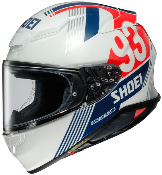 Shoei RF-1400 MM93 Retro Helmet - TC-10 Shoei RF-1400 MM93 Retro Helmet - TC-10