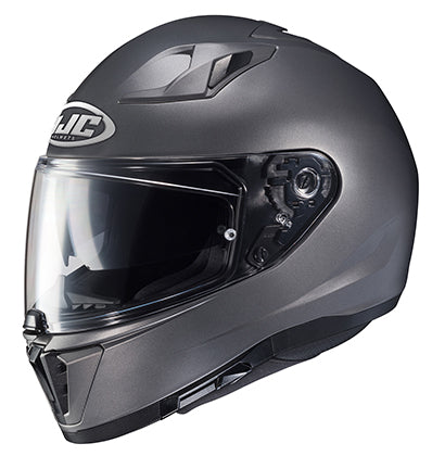 HJC i70 Full Face Motorcycle Helmet Titanium