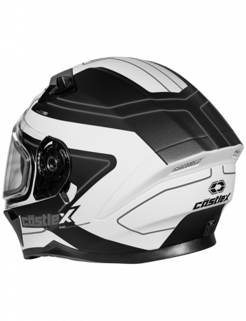 Castle X CX390 Full Face Snow Helmet Atlas Matte White