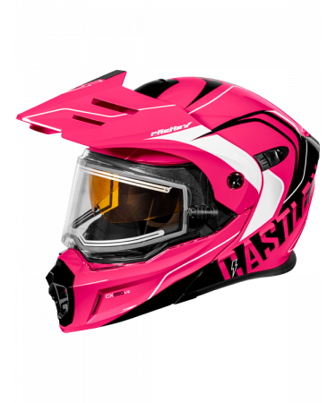 Castle X CX950 V2 Modular Electric Snow Helmet Wake Pink